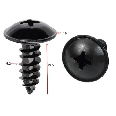 New 30Pcs Car Fender Liner & Headlamp Retainer Screw 1249306207B For Hyundai Accent