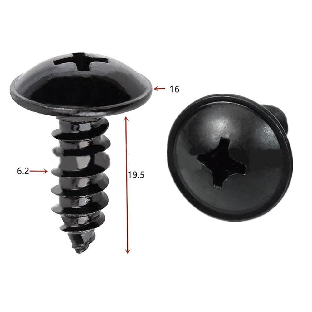 

New 30Pcs Car Fender Liner & Headlamp Retainer Screw 1249306207B For Hyundai Accent