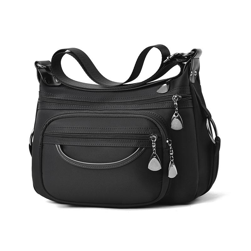 New Direct Selling Women's Bag Soft Leather Women's Multi Pocket Shoulder Bag  New Mom's Casual Crossbody Bag Tote Bags