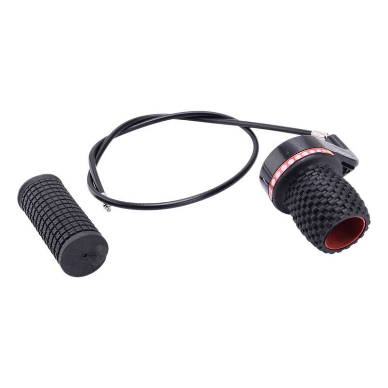 Black Plastic Throttle Grip & Cable New Fit for HAAI 3.6HP 4.0HP 4 Stroke Outboard Motors
