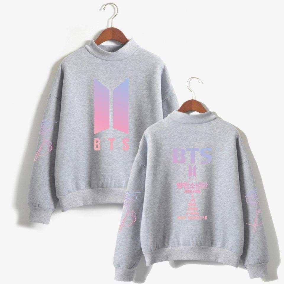 Bts Kpop In Bloom Sweater Unisex Jung Kook Hoodie Bangtan Boys Stylish Comfortable Cotton Blend