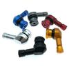 Aluminum Alloy Car Tire Valve Nozzle Clamp Truck Motorcycle Wheel Tyre Pump Nozzle Chuck Cap Inflator Connector Auto Accessories