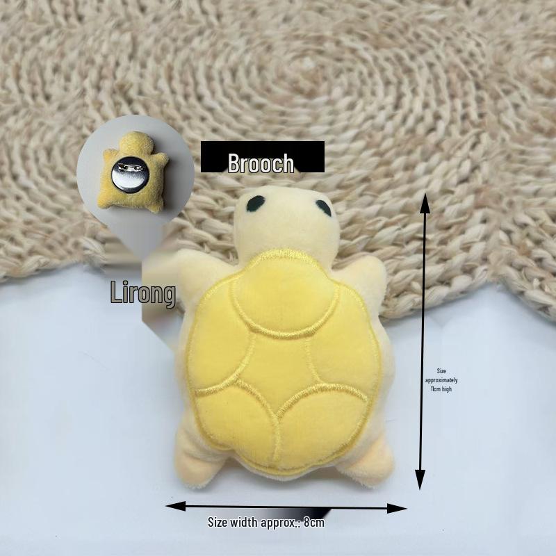 DIY Jewelry & Accessories: Plush Turtle Pendants and Brooches for Shoes, Hats, and Bags.