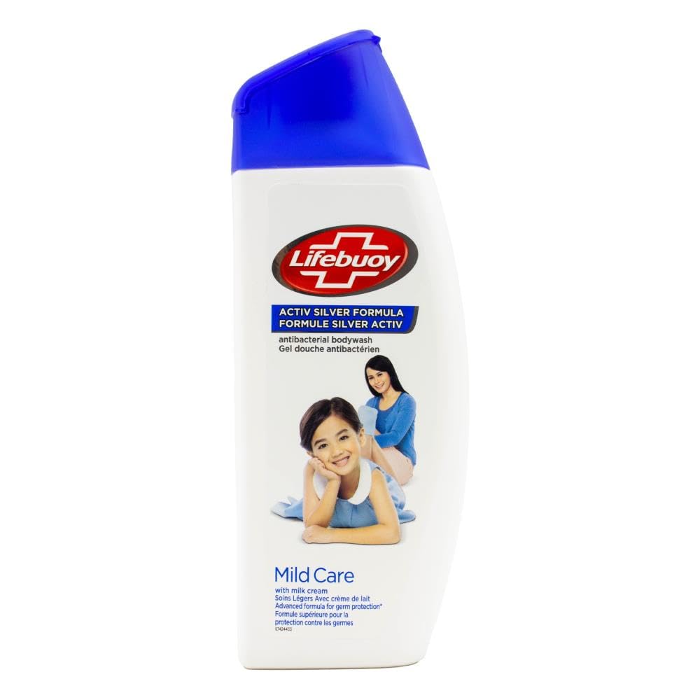 

Lifebuoy Mild Care Body Wash 300 ml Pack Of 1 For Gentle Cleansing And Soft Skin With Milk Cream Formula For Daily Shower And Sensitive Skin Comfort