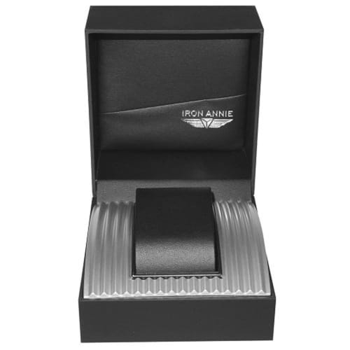 Iron Annie Aviator Watch F13 TEMPELHOF 5688-4QZ Men's Black Strap