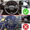 For Honda ZRV ZR-V Hybrid e:HEV HEV Sport 2023-2026 Prelude 2026 Car Steering Wheel DSG Paddle Shift Extension Stickers