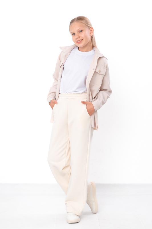 Gefütterte Palazzo-Hosen für Mädchen - Warme Winterhose Winter 6437-104 HC