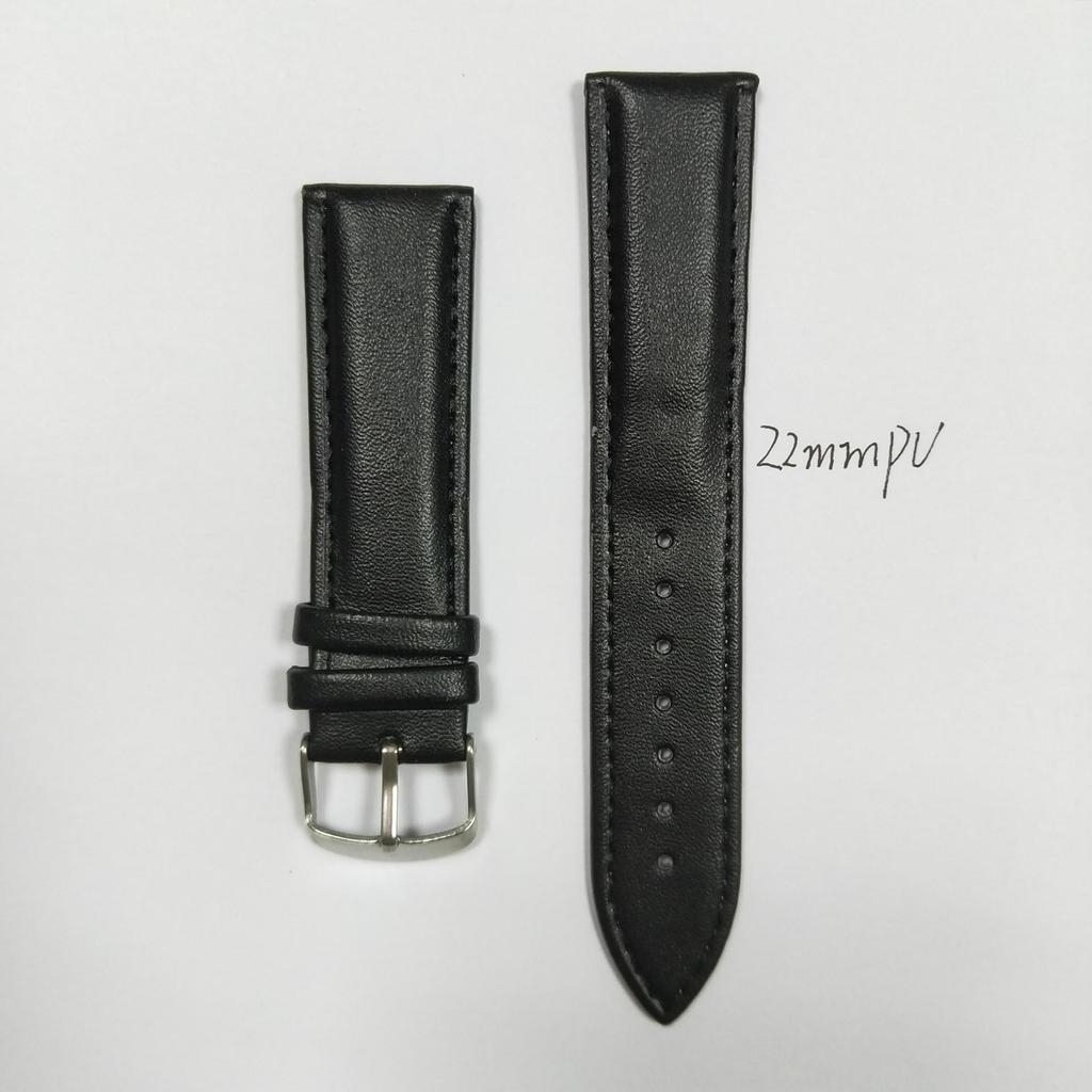 Bamboo Pattern Faux Leather Watch Strap, Men's & Women's, PU Leather, 16/20/22mm