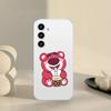 Cute L-Lotso Phone Case For Samsung Galaxy S21 S22 S23 S24 S25ULTRA FE Ultra Plus5G A52S Transparent Cover
