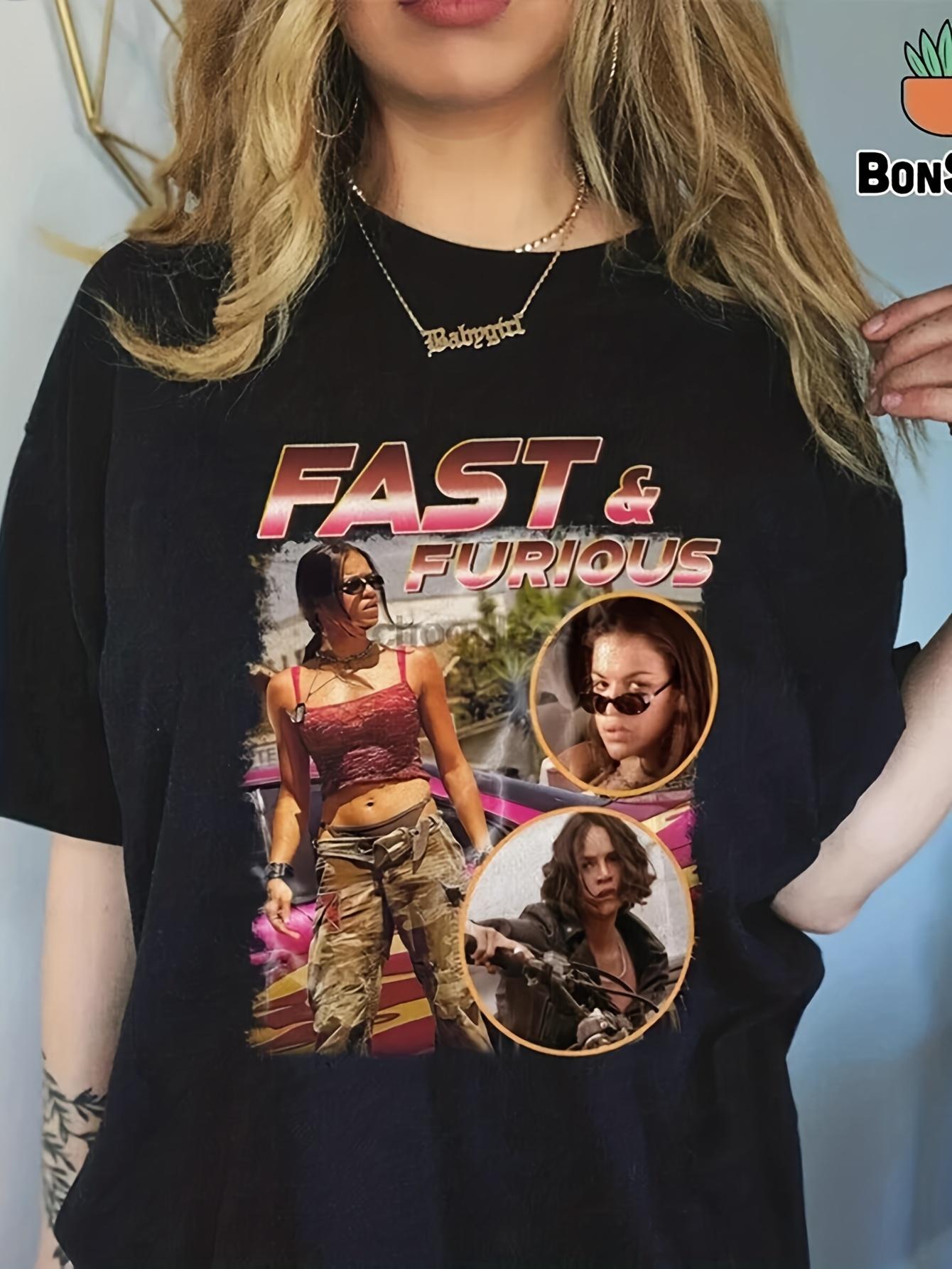 Men s Dominic Toretto & Letty Retro Movie T-Shirt - Iconic Graphics M