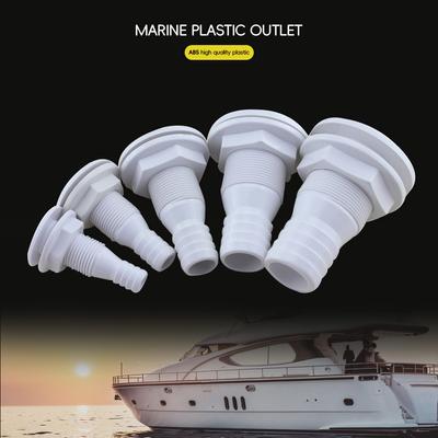 Marine Entwässerung Outlet Yacht Bilge Entwässerung Outlet Marine Abwasser Outlet Rumpf Rechten Winkel Schwarz/Weiß Outlet