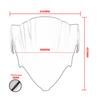 Suzuki GSXR1300 Hayabusa 2021-2023 Custom Front Windshield