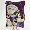 Movie T The W Wild R Robot Throw Flannel Throw Blanket Suitable for Sofa Living Room Bedroom