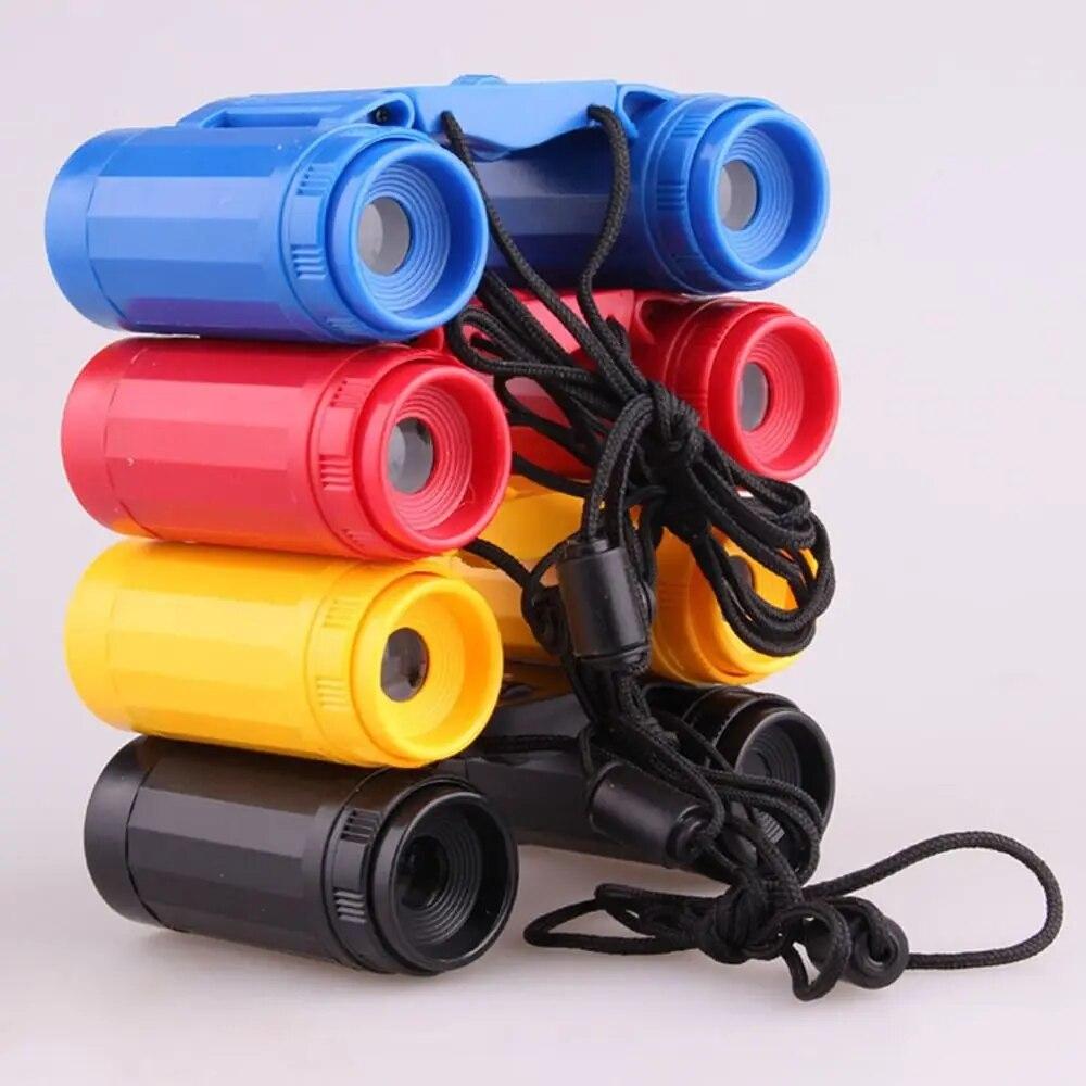 Binoclu compact 2,5x26 Telescop mic de buzunar 2,5X pentru copii, instrument portabil ușor pentru vizitarea obiectivelor turistice în aer liber