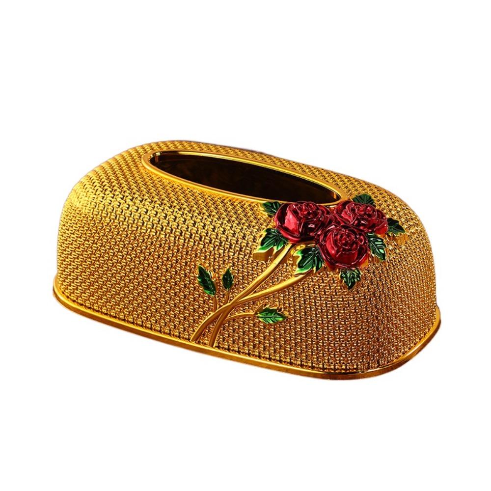 

Fashion Kitchen Pumping Tray Elegant Tissue Holder Creative Napkin Holder Hotel Style 3