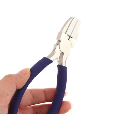 Nylon-Backenzange aus Kohlenstoffstahl, plattierte Spitzzange zum Perlensticken und zur Schmuckherstellung