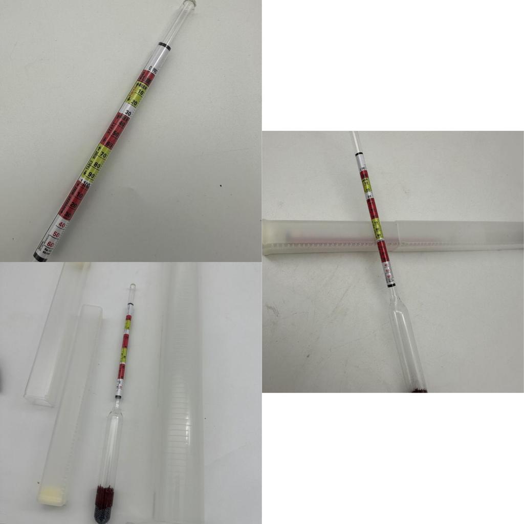Bira ve Malt Suyu Ölçümü İçin Sınır Ötesi Üç Fonksiyonlu Alkol Yoğunluğu Ölçer 0.990-1.160 Bira Yoğunluğu