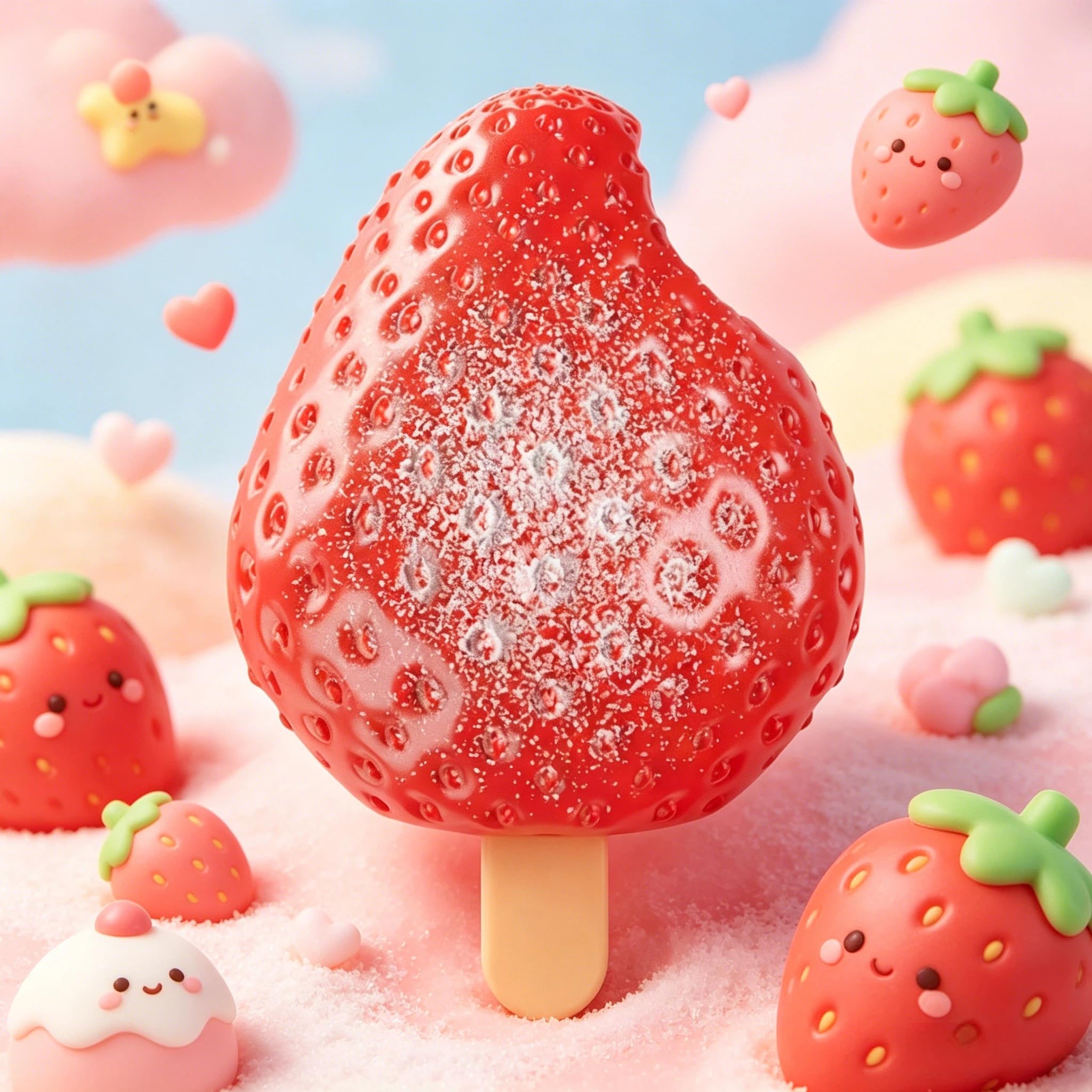 UniPro on first 3D ice cream squishy super soft and watery soft stress comfortable to hold ice cream [Official] [Trending SNS] Japan s toy, squishy,