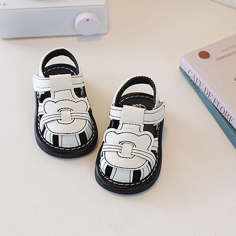 Baby Toddler Summer Breathable Soft Sole Roman Style Sandals For Boys Girls With Nonslip Design