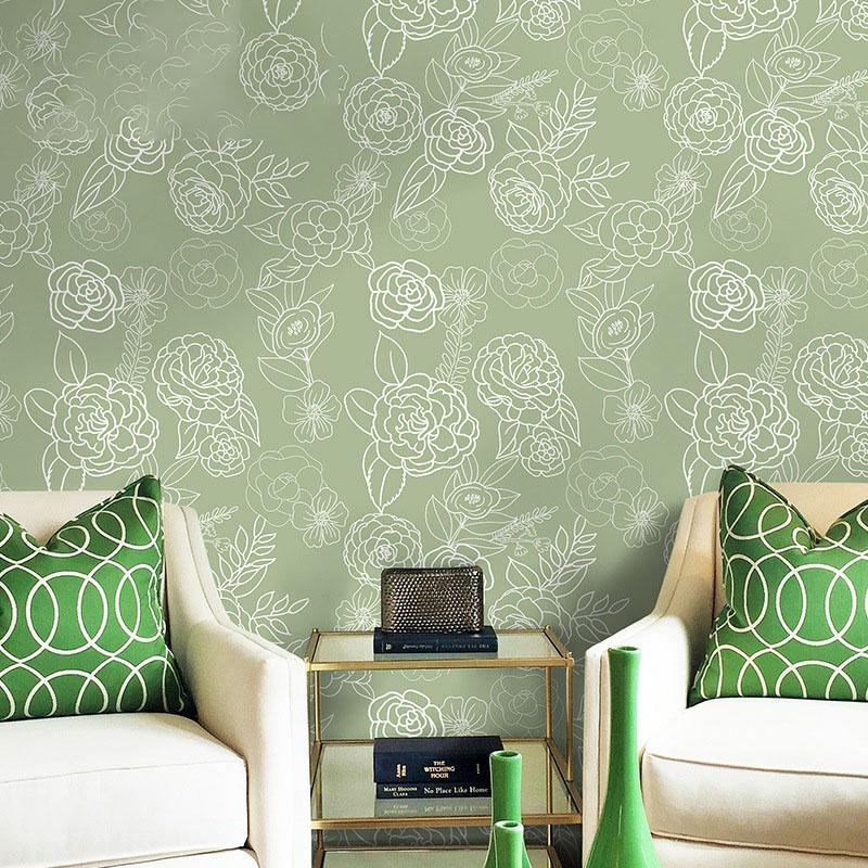 

Современные 3D обои для дизайна интерьера для украшения дома 3C Строительные материалы Рулоны бумаги для декора стен спортзала Самоклеящиеся 6m/roll