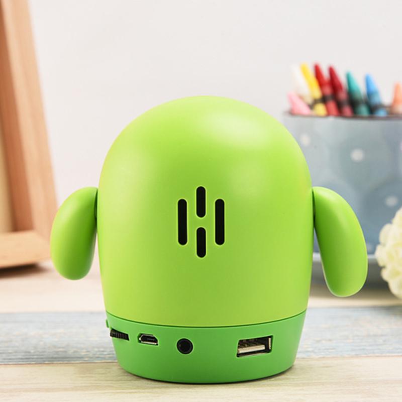 Altavoz Mini Inalámbrico Compatible con Bluetooth para Niños Altavoz Portátil Inalámbrico Bluetooth V3.0 Con Tarjeta TF