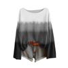 Long Sleeve Shirts For Women Printed Tees Blouses Casual Plus Size Basic Tops Pullover