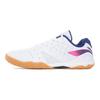 Li-Ning Zapatos de Entrenamiento de Caña Baja Serie Champion Cuero Sintético Absorbente de Impactos Antideslizante Resistente al Desgaste Transpirable Zapatillas Unisex APPS001-4
