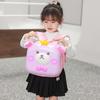 Super cute cartoon children's schoolbag EVA eggshell crown bear kindergarten backpack learn to walk baby cute schoolbag