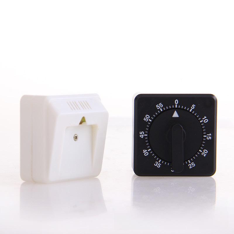 T220 Large Square Wind-Up Kitchen and Study Timer