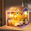Craft Doll Houses with Furniture Tiny House Diorama for Teens And Kids