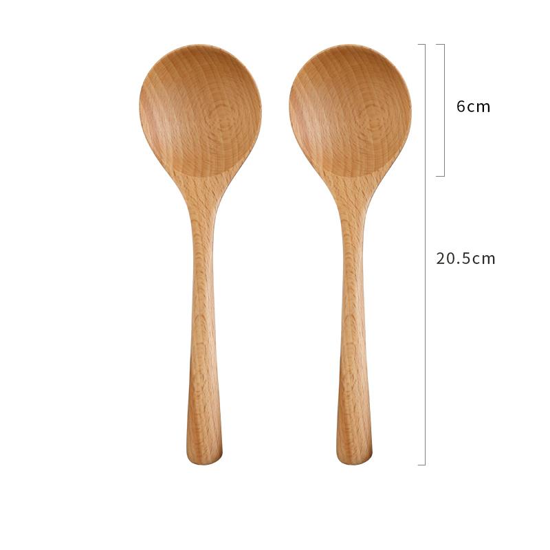 

Японский стиль 2 шт деревянные ложки большая суповая ложка набор деревянных ложек столовая ложка ресторан ужин сервировка столовые приборы