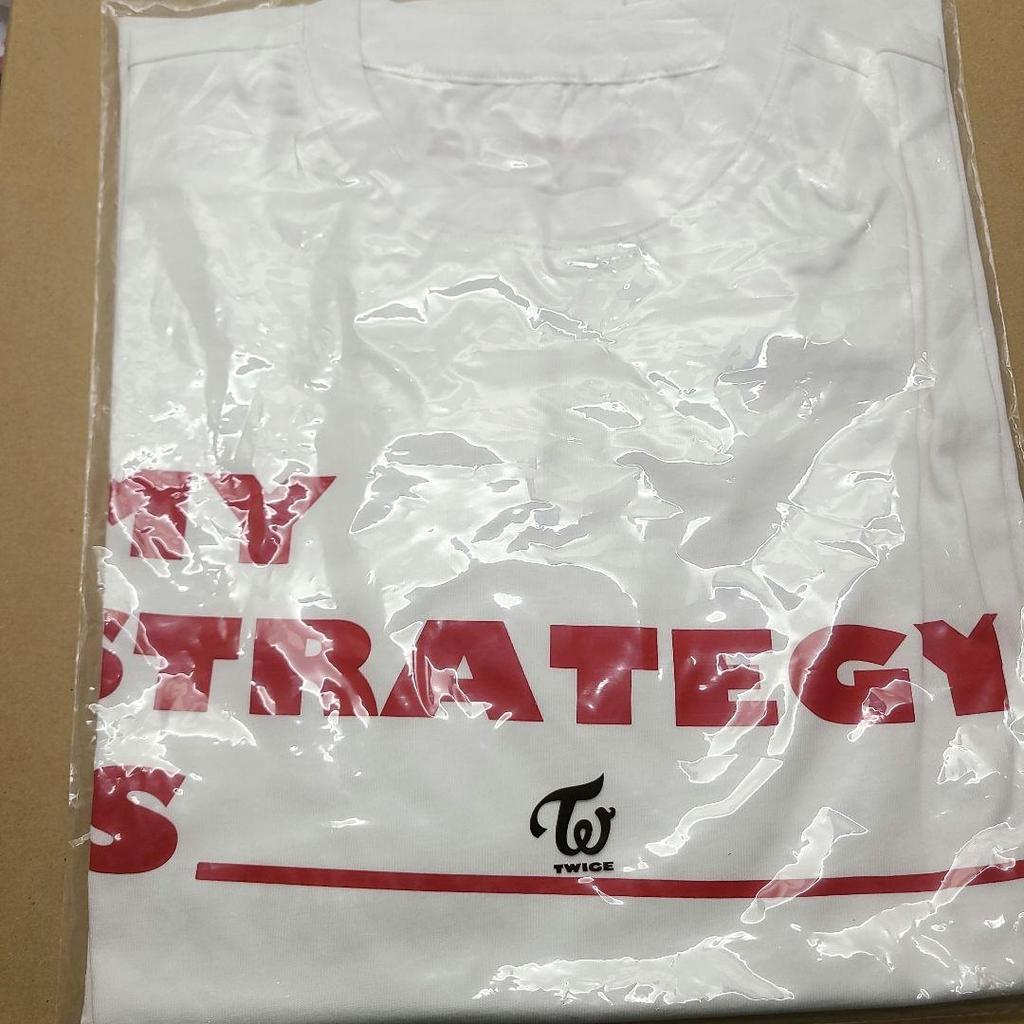 [USED] TWICE T-shirt long sleeve logo STRATEGY