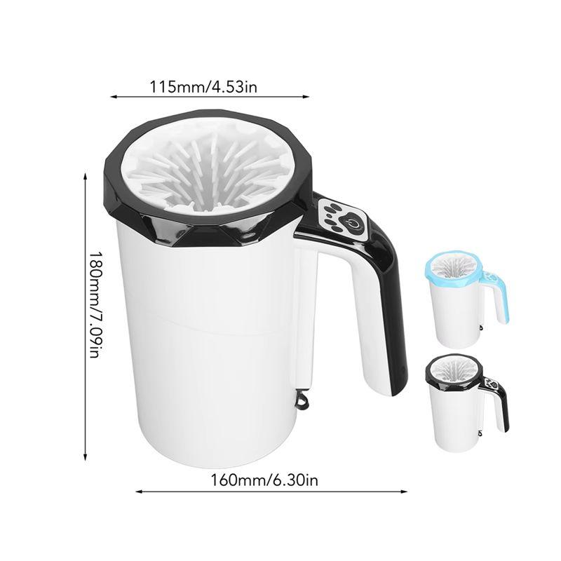 Practical-Automatic Dog Paw Cleaner Powerful Rechargeable Dog Paw Washer Cup Hands Multifunction Silicone