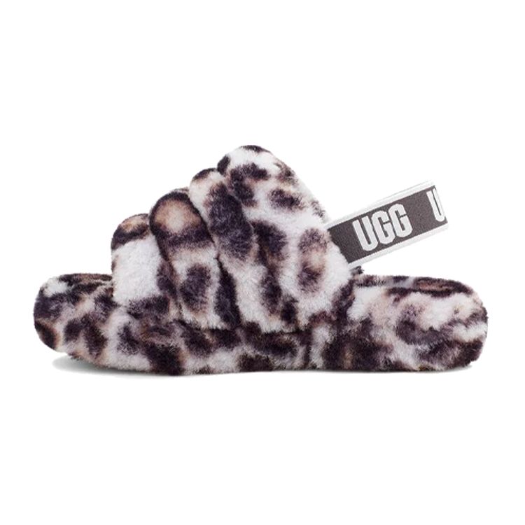 UGG Fluff Yeah Casual Comfortable Kids Sandals Kids Sandals Gray 1123640K-SYGR 37