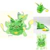 New Gnarpy Discovers The Internet Green Cat Robot Plush Toy Doll For Kids