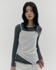 Kasel 3 Way Layered Sleeveless, White