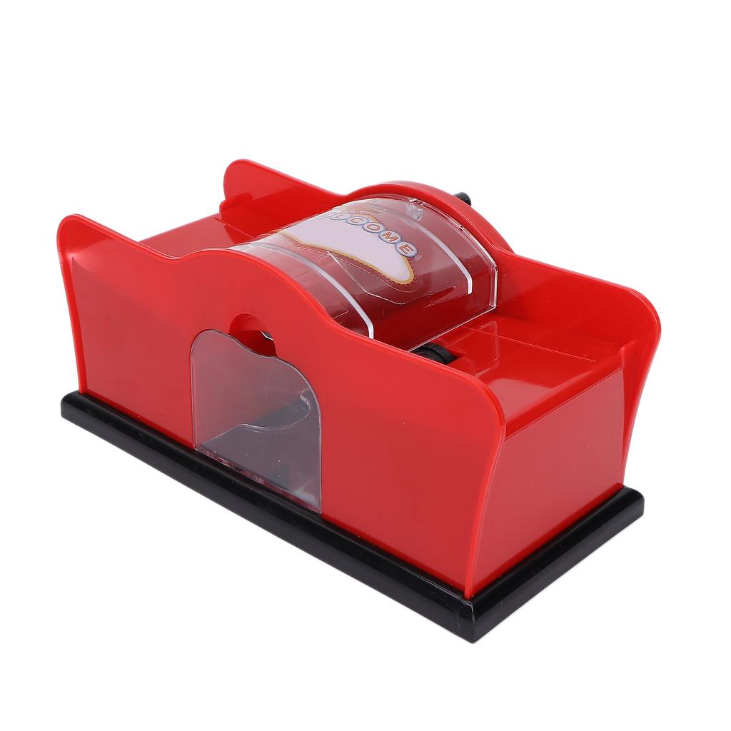 Shuffler manual de cartas de 1-2 baralhos, ferramenta de embaralhamento manual de cartas de pôquer