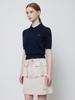 LUVM Logo Collar Knit_Navy