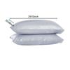 Ice Silk Pillowcase 2 Pack for Hair and Skin with Envelope Soft Breathable Smooth Solid Color Pillow Cover Bedding