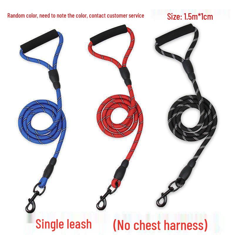 

Reflective, Breathable, Adjustable Harness and Leash for Medium & Large Dogs Consider Chest for Size
