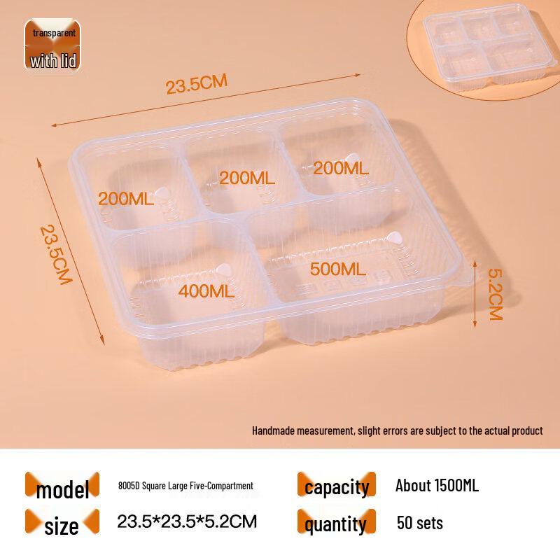 ZISIZ Disposable Paper Food Container