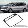 Vänsterstyrd Kolfiber Växellåda Panel Ram Cover Trim Passar för VW Touareg 2011 2018