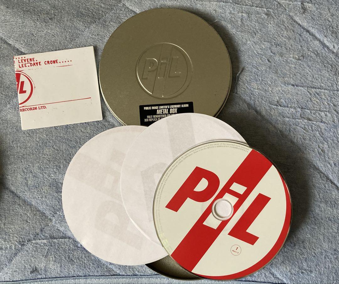 

[USED] Public Image Ltd / Metal Box Can CD 2 types (Very rare)