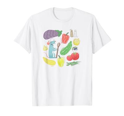 Disney Pixar Remy Ratatouille Recipe Icon T-Shirt