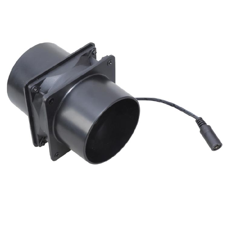 8cm Duct Fan Powerful Inline Extractor Fan 12V Duct Blower Indoor Air Exhaust Boosters For Workshop Basement Tent