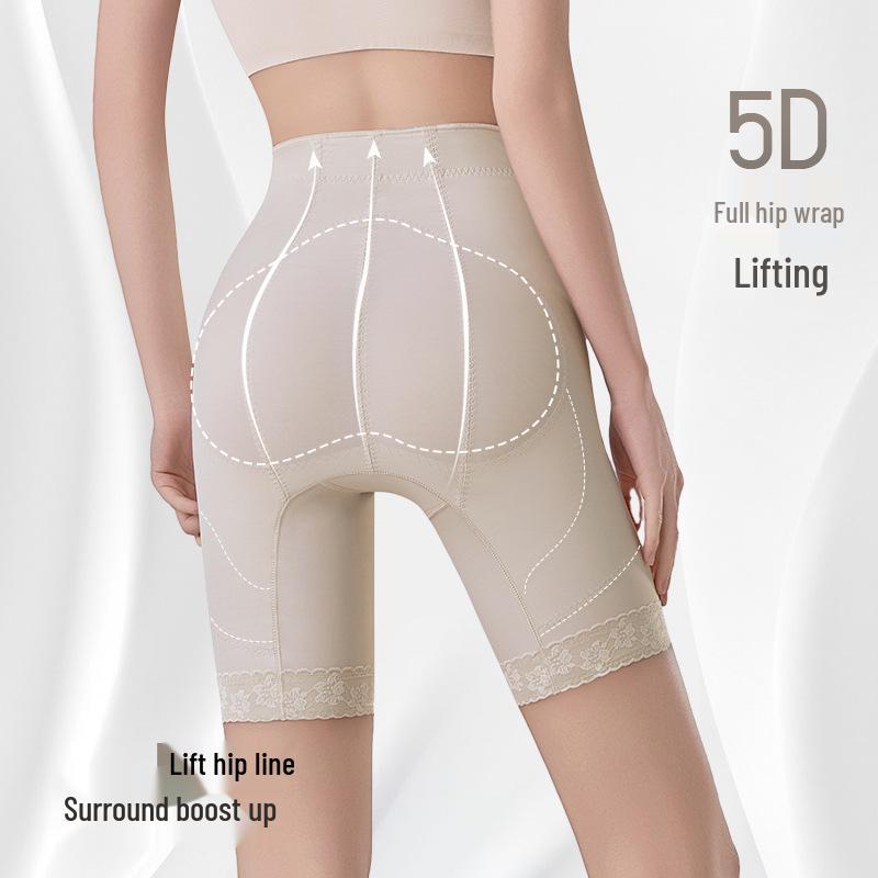 High-Waisted Zipper Body Shaper Pants - Tummy Control & Butt Lifting Compression Design