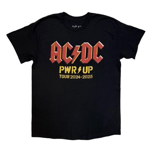 AC/DC Unisex Adult PWR-UP World Tour ´24-´25 Logo T-Shirt