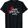 Best Mom Mum Ever With Red Rose Flowers - Happy Mothers Day T-Shirt