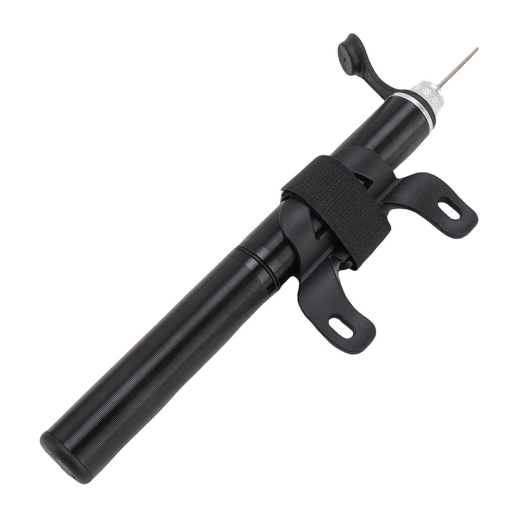 Mini Bike Pump with Mount Portable Hand Tire Frame Inflator with Ball Needle for Road Mountain Bikes High Pressure