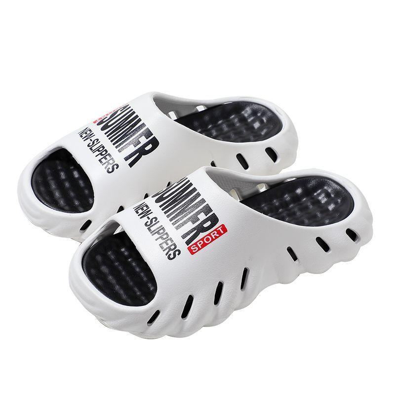Beach Sandals Men's Slippers Summer Non-Slip Soft Sole Indoor Home Durable Slide Slippers